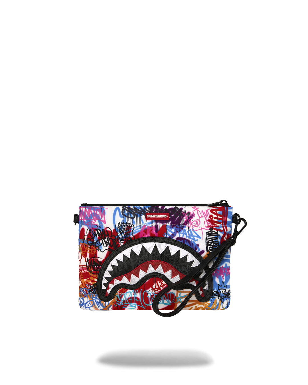SPRAYGROUND® POUCHETTE TAGGED UP PUFFER CROSSOVER CLUTCH