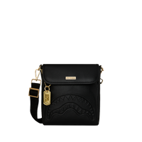 SPRAYGROUND® SLING SHARK CENTRAL GOLD TAG MESSENGER SLING