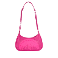 SPRAYGROUND® HANDBAG EMBOSS PINK DRIP CHECK HANDBAG