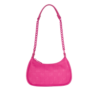 SPRAYGROUND® HANDBAG EMBOSS PINK DRIP CHECK HANDBAG