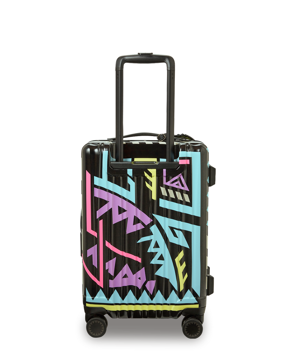 SPRAYGROUND® LUGGAGE A.I. PATH TO THE FUTURE III HARDSHELL CARRY-ON LUGGAGE - SANDFLOWER COLLAB