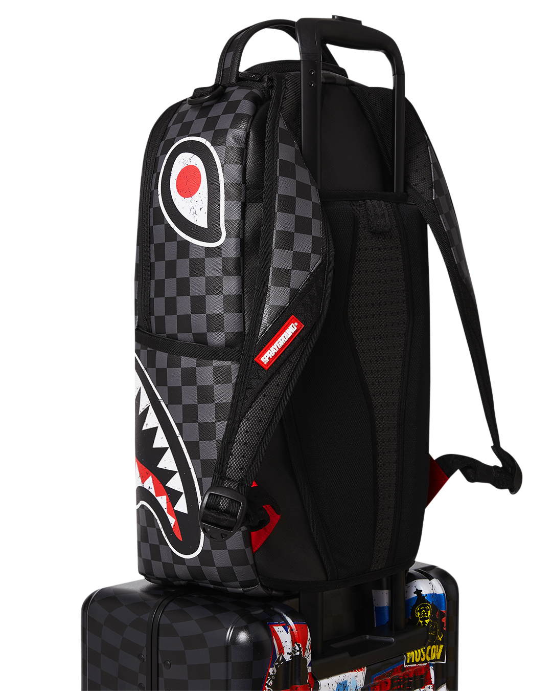 GLOBAL MOGUL UNLIMITED MILES SHARKNAUTICS HARDSHELL CARRY-ON GLOBAL MOGUL UNLIMITED MILES SHARKNAUTICS HARDSHELL CARRY-ON