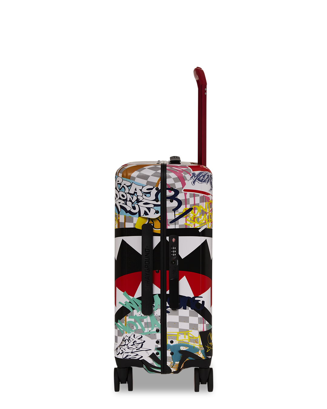 SPRAYGROUND® LUGGAGE CREATE ANOTHER DAY SHARKNAUTICS HARDSHELL CARRY-ON LUGGAGE