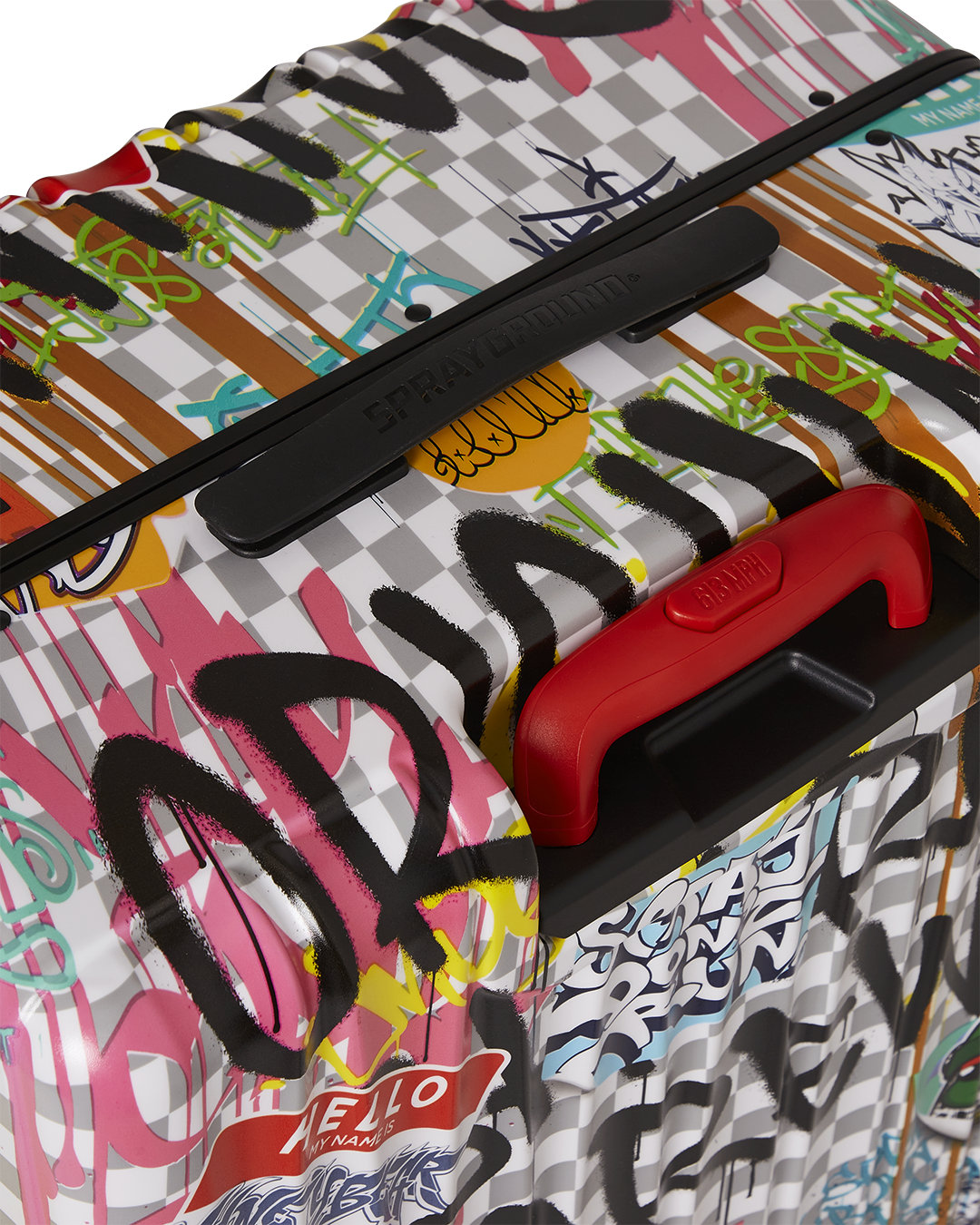 SPRAYGROUND® LUGGAGE CREATE ANOTHER DAY SHARKNAUTICS HARDSHELL FULL-SIZE LUGGAGE