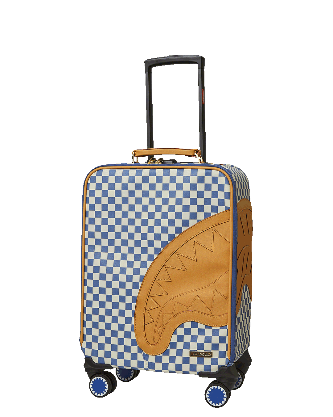 SPRAYGROUND® LUGGAGE LETTER CHECKERS SOFT CARRY-ON LUGGAGE