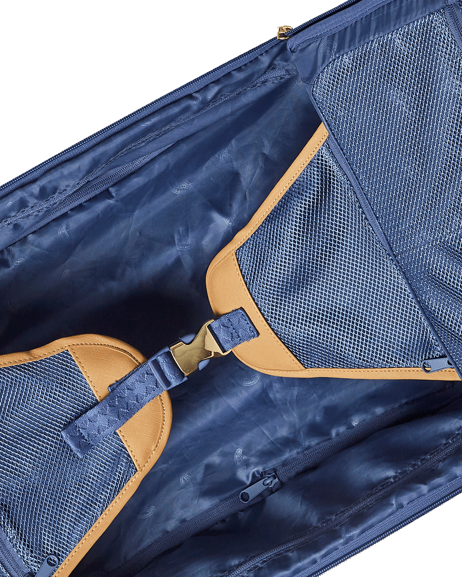 SPRAYGROUND® LUGGAGE LETTER CHECKERS SOFT CARRY-ON LUGGAGE