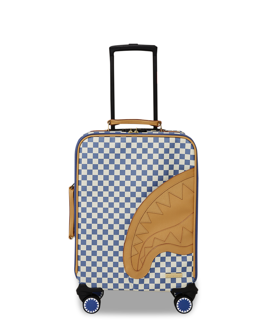 SPRAYGROUND® LUGGAGE LETTER CHECKERS SOFT CARRY-ON LUGGAGE