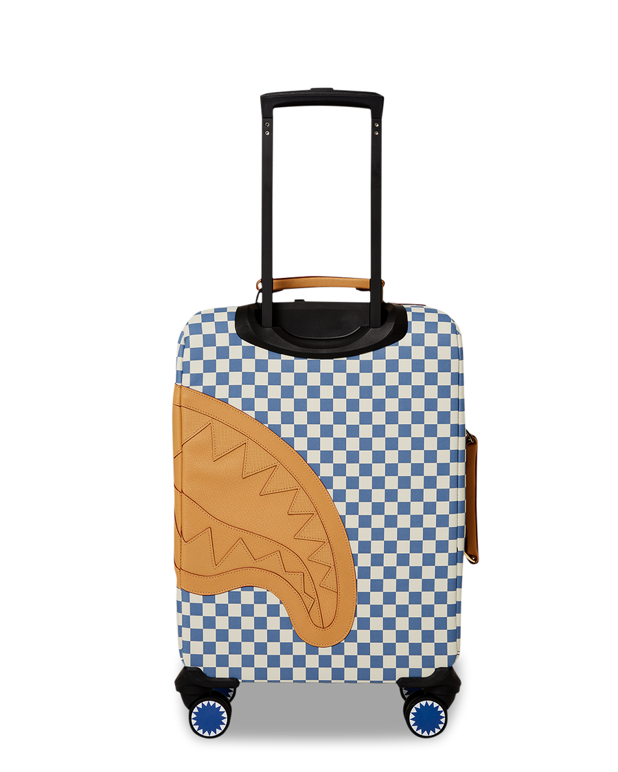 SPRAYGROUND® LUGGAGE LETTER CHECKERS SOFT CARRY-ON LUGGAGE