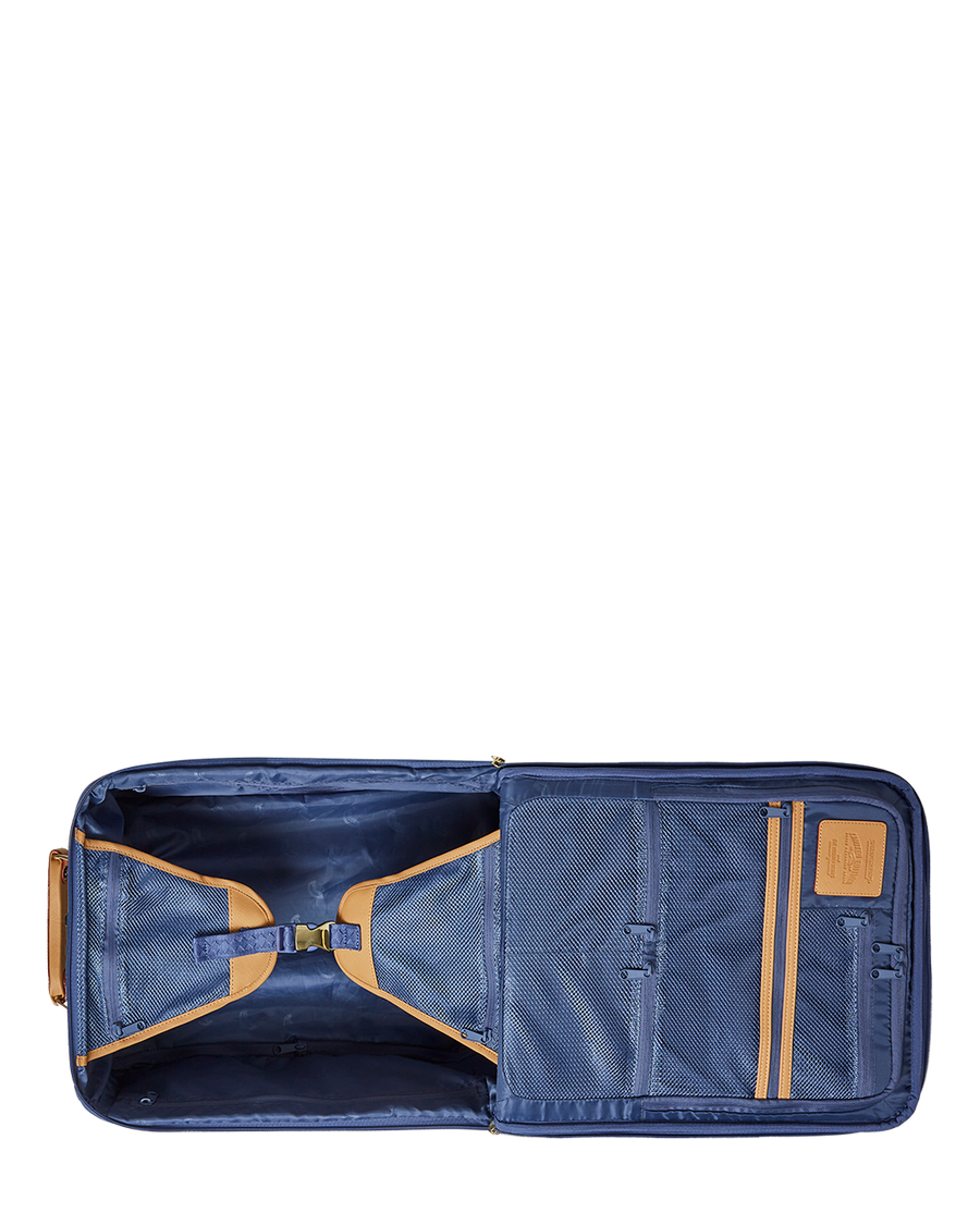 SPRAYGROUND® LUGGAGE LETTER CHECKERS SOFT CARRY-ON LUGGAGE
