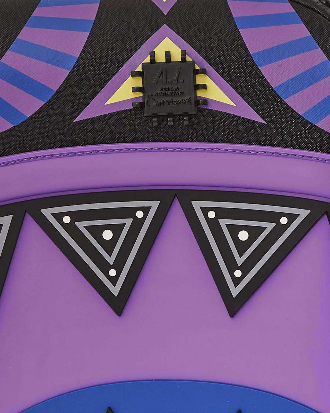 SPRAYGROUND® LUGGAGE AFRICAN INTELLIGENCE 12 BROOKLYN & BEYOND CARRY-ON LUGGAGE - SANDFLOWER COLLAB