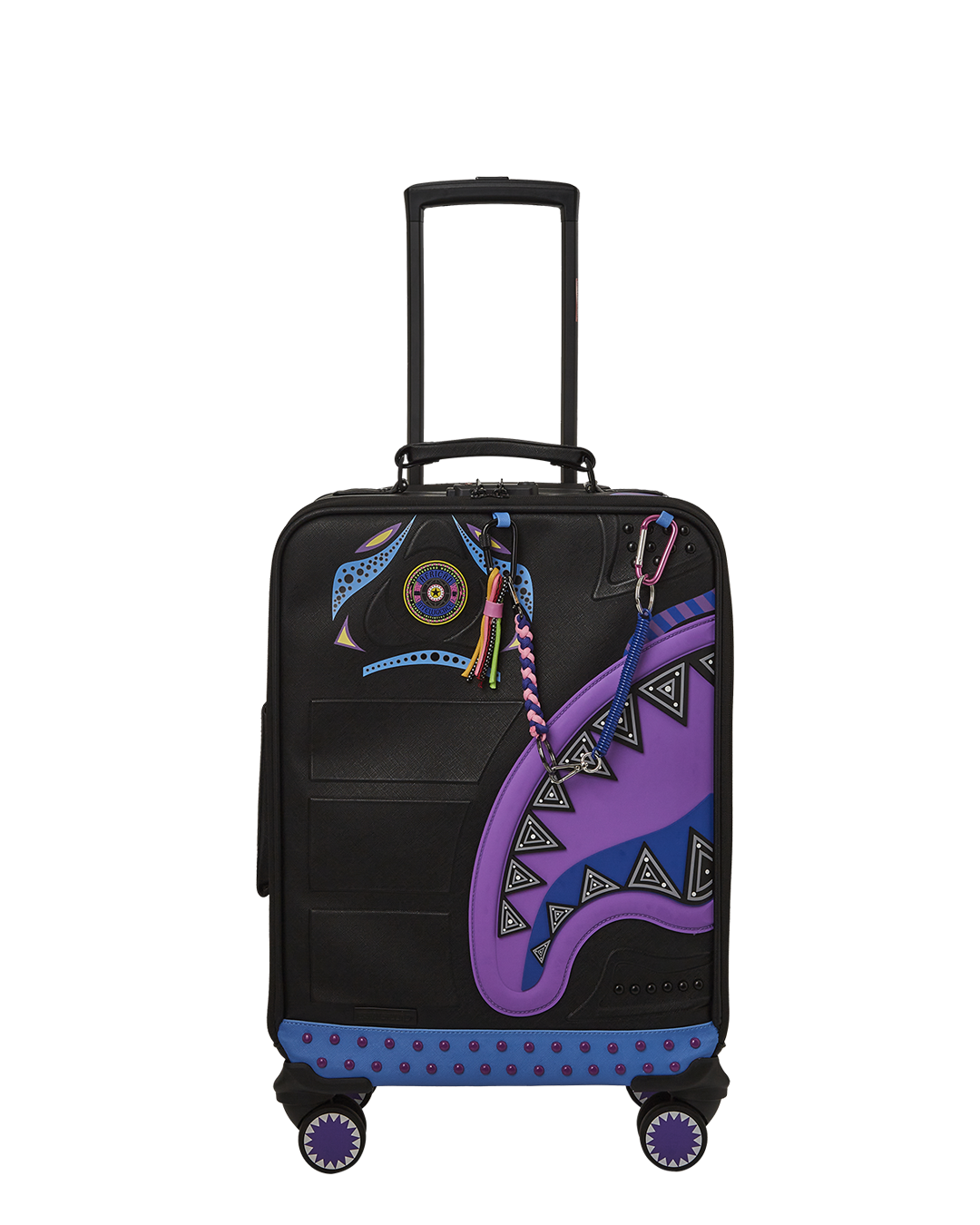 SPRAYGROUND® LUGGAGE AFRICAN INTELLIGENCE 12 BROOKLYN & BEYOND CARRY-ON LUGGAGE - SANDFLOWER COLLAB