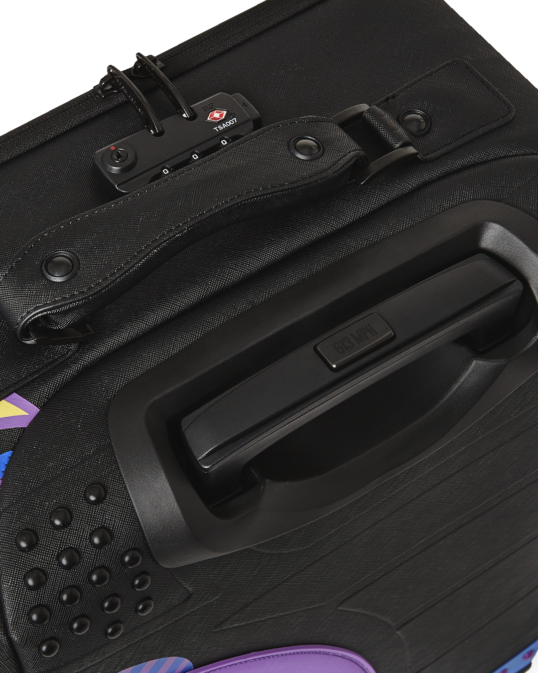SPRAYGROUND® LUGGAGE AFRICAN INTELLIGENCE 12 BROOKLYN & BEYOND CARRY-ON LUGGAGE - SANDFLOWER COLLAB
