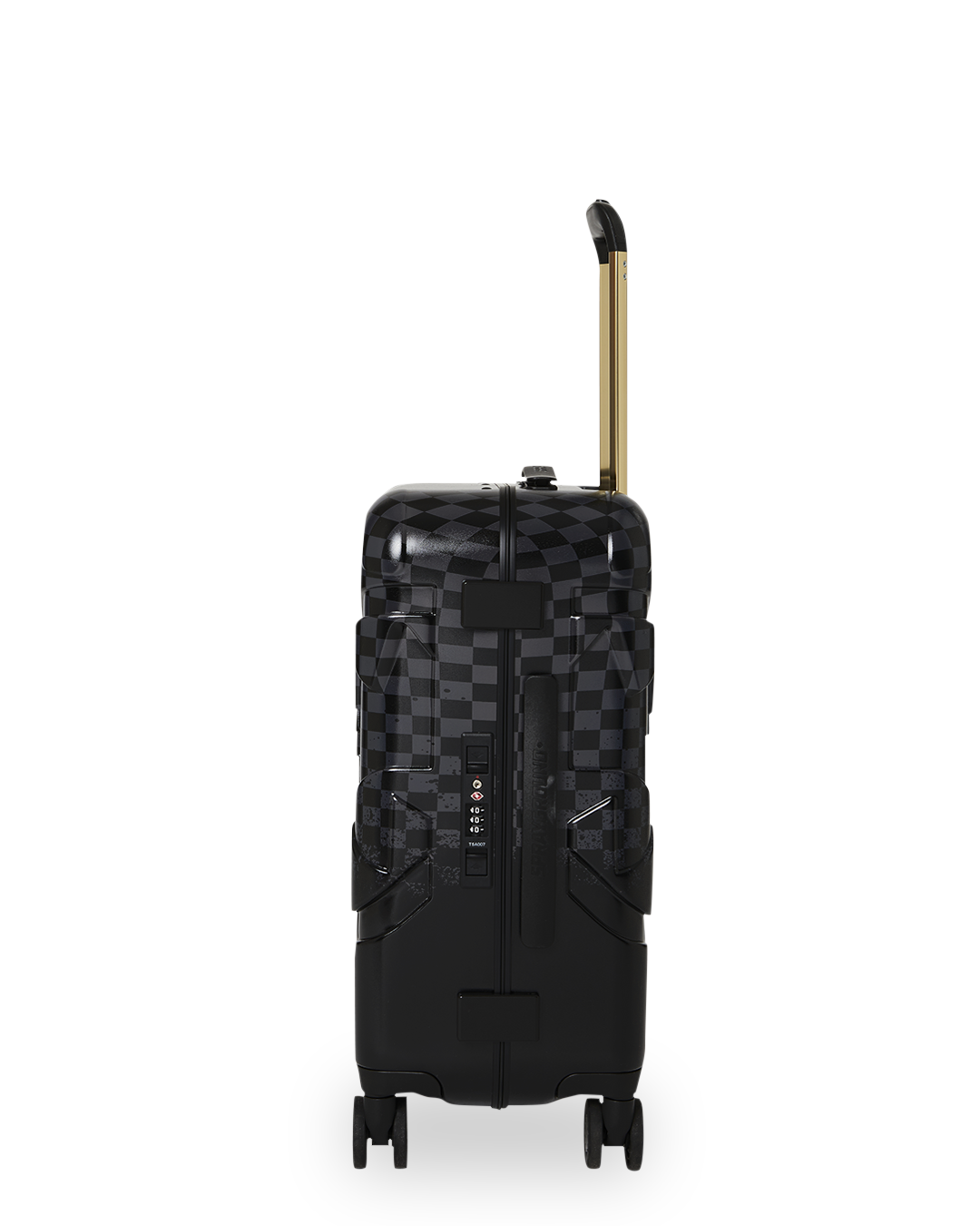 SPRAYGROUND® LUGGAGE SPRITZ BLACK CARRY-ON LUGGAGE