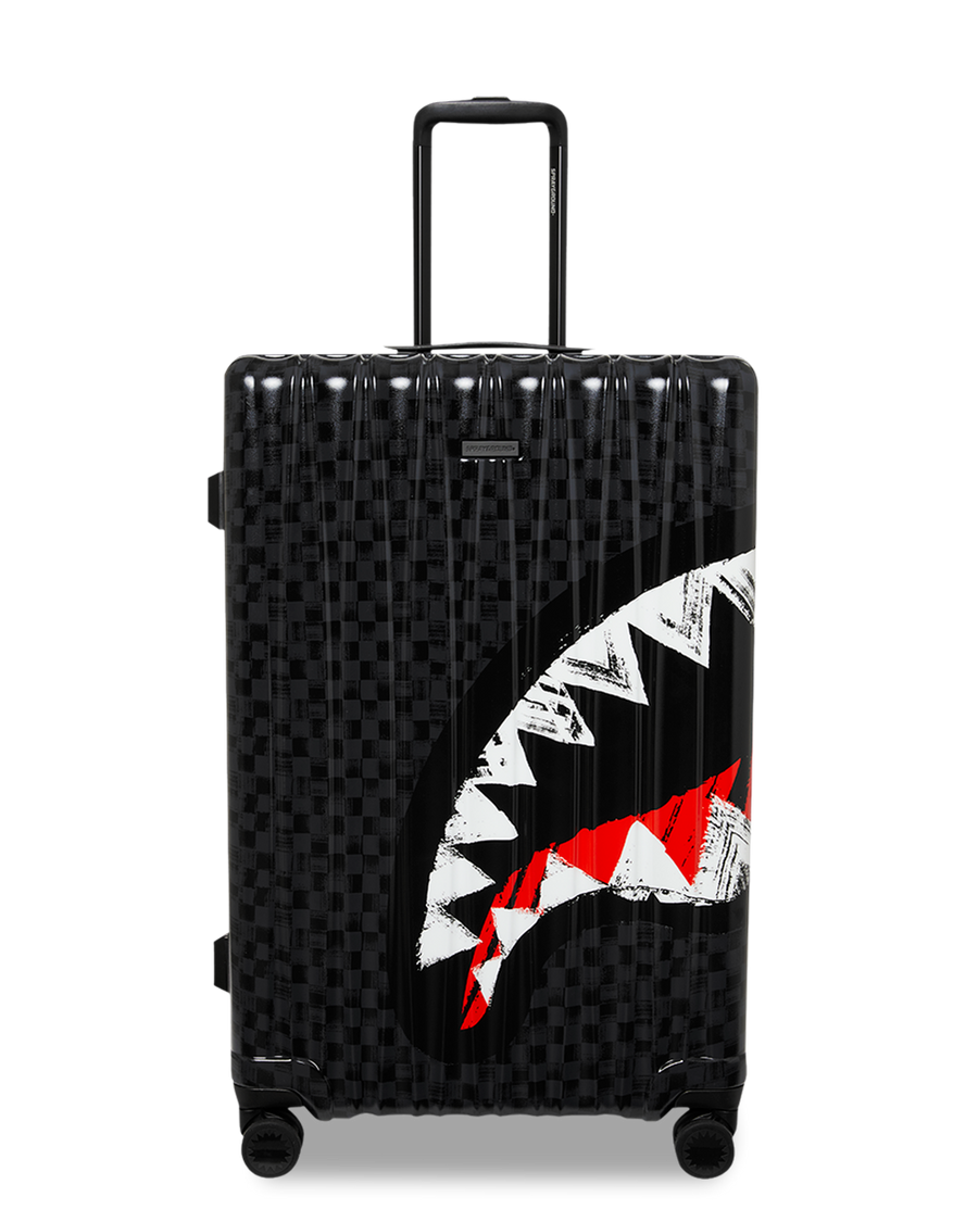 SPRAYGROUND® LUGGAGE SCRIBBLE SHARK FULL-SIZE LUGGAGE