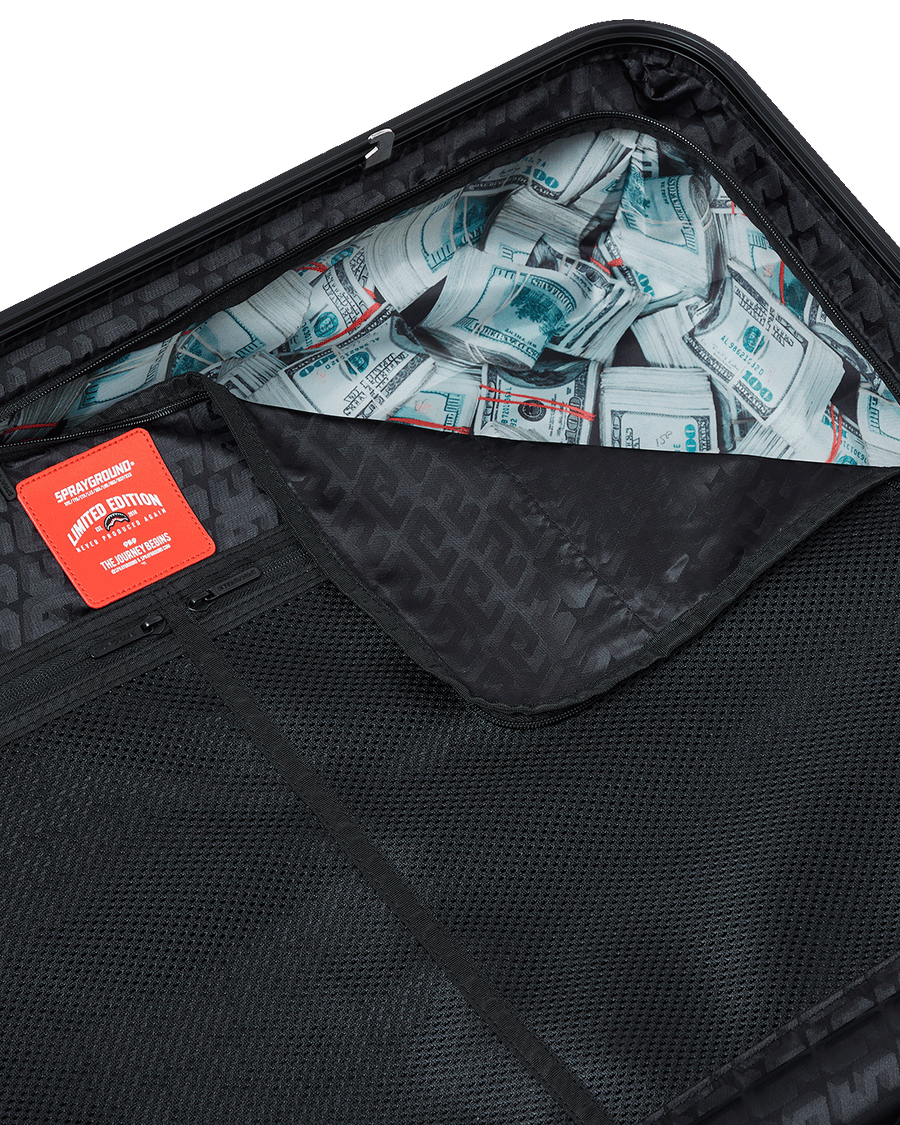 SPRAYGROUND® LUGGAGE SCRIBBLE SHARK FULL-SIZE LUGGAGE