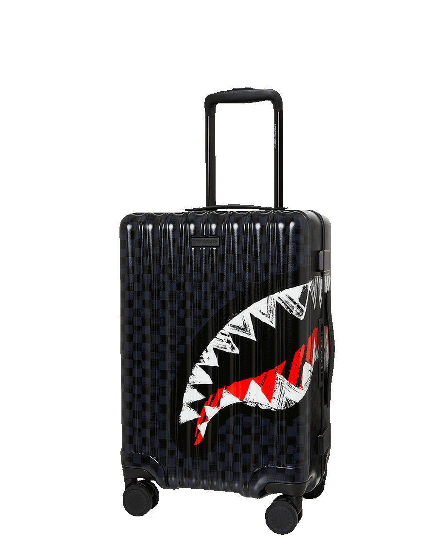 SPRAYGROUND® LUGGAGE SCRIBBLE SHARK CARRY-ON LUGGAGE