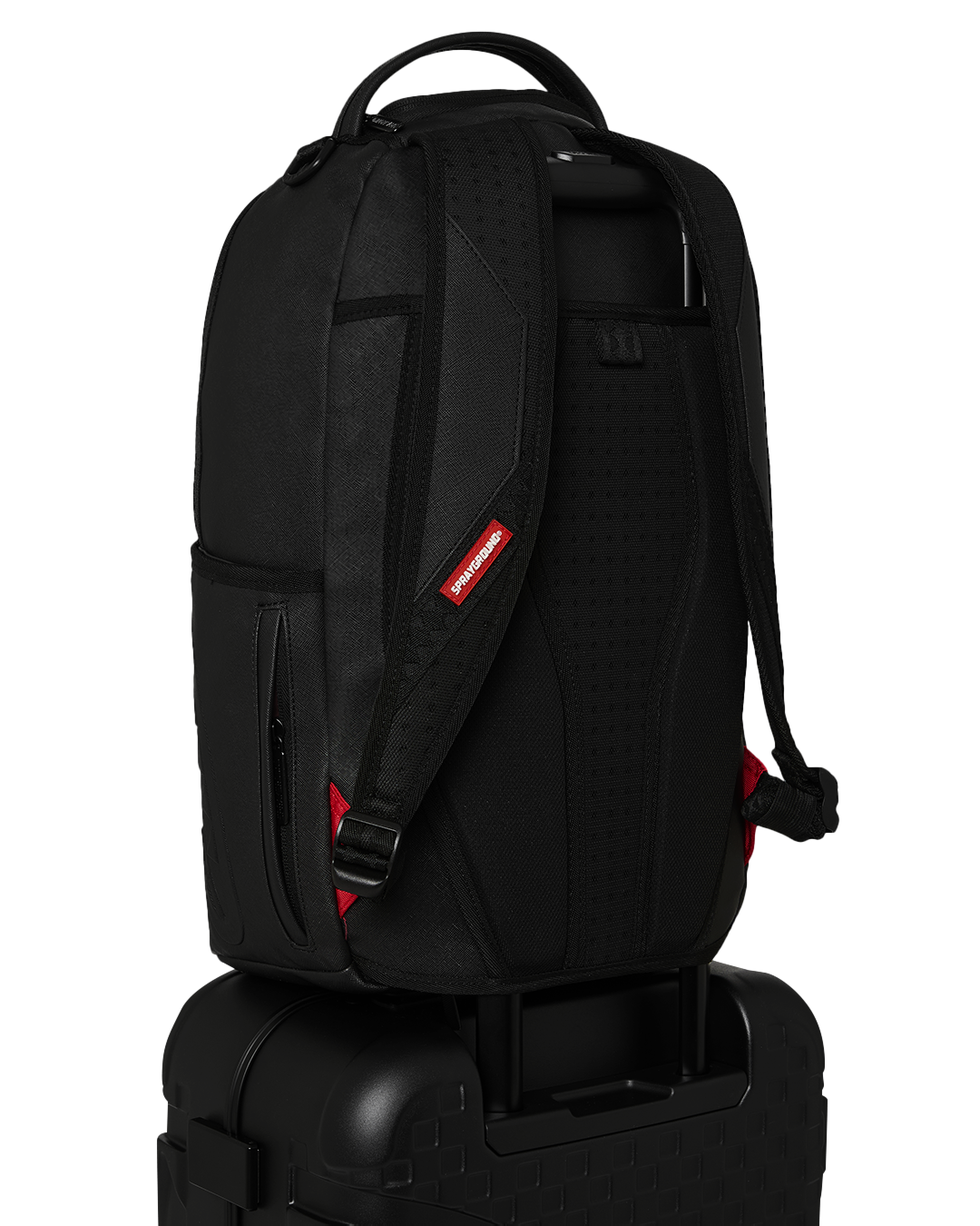 SPRAYGROUND® LUGGAGE THE GHOST MAISON SHARKITECTURE CARRY-ON LUGGAGE