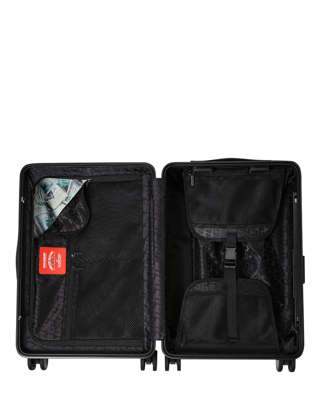 SPRAYGROUND® LUGGAGE THE GHOST MAISON SHARKITECTURE CARRY-ON LUGGAGE