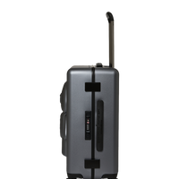 SPRAYGROUND® LUGGAGE MONEYBEAR MOGUL GUNMETAL CARRY-ON LUGGAGE