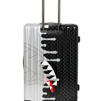 SPRAYGROUND® LUGGAGE SILVER SIDE DRIP FULL-SIZE LUGGAGE