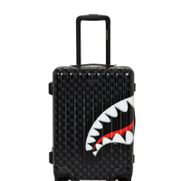 SPRAYGROUND® LUGGAGE SHARKS IN PARIS BALLOON BLACK CARRY-ON LUGGAGE