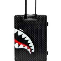 SPRAYGROUND® LUGGAGE SHARKS IN PARIS BALLOON BLACK FULL-SIZE LUGGAGE