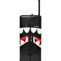 SPRAYGROUND® LUGGAGE SHARKS IN PARIS BALLOON BLACK FULL-SIZE LUGGAGE