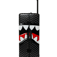SPRAYGROUND® LUGGAGE SHARKS IN PARIS WTF BUBBLY BLACK CHECK FULL-SIZE LUGGAGE