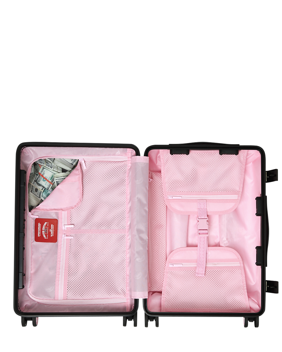 SHINOBI SHARKS IN PARIS (PINK) CARRY-ON LUGGAGE – SPRAYGROUND® SHINOBI SHARKS IN PARIS (PINK) CARRY-ON LUGGAGE – SPRAYGROUND®