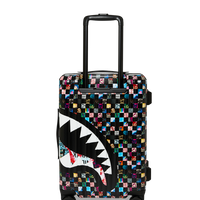SPRAYGROUND® LUGGAGE CRAZY CHECK CARRY-ON LUGGAGE