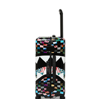 SPRAYGROUND® LUGGAGE CRAZY CHECK CARRY-ON LUGGAGE