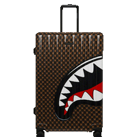 SHARKS IN PARIS GRIN & GRIND FULL-SIZE LUGGAGE