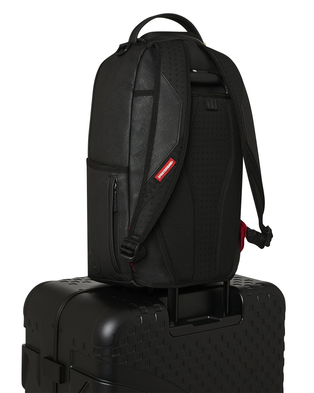 SPRAYGROUND® LUGGAGE THE GHOST MAISON SHARKITECTURE FULL-SIZE LUGGAGE