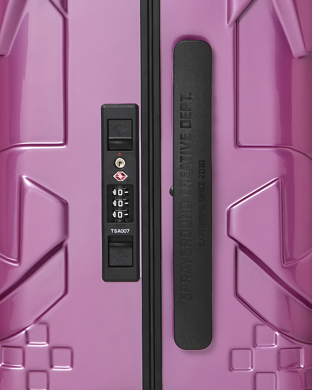 SPRAYGROUND® LUGGAGE PINK CARRY-ON LUGGAGE