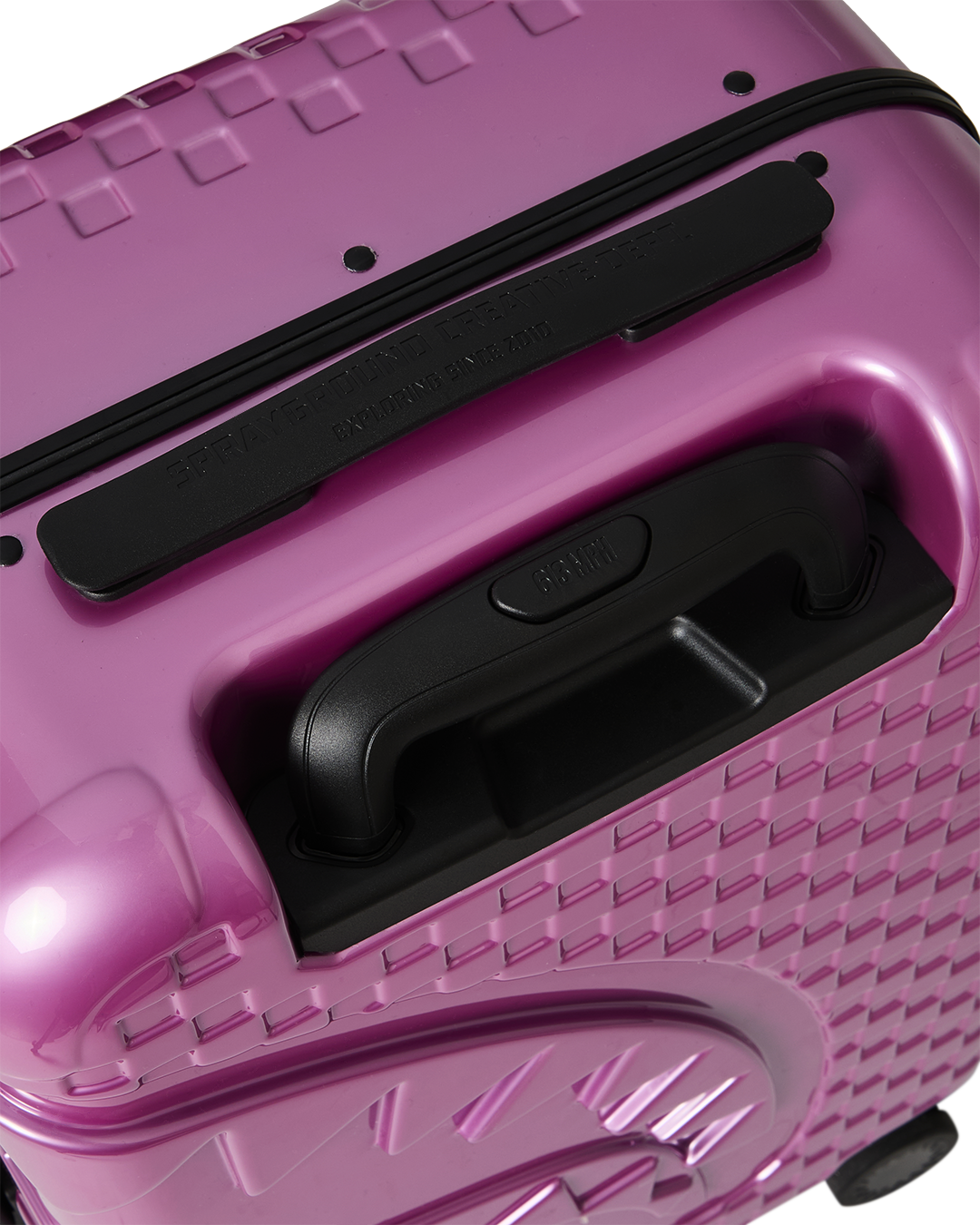 SPRAYGROUND® LUGGAGE PINK CARRY-ON LUGGAGE