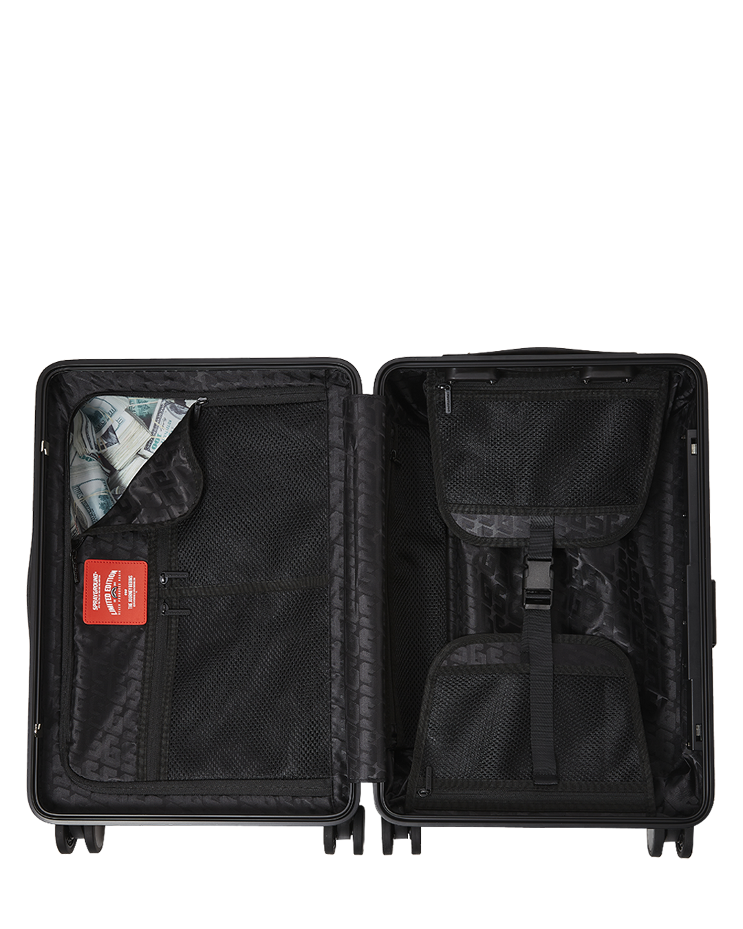 SPRAYGROUND® LUGGAGE PINK CARRY-ON LUGGAGE