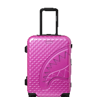 SPRAYGROUND® LUGGAGE PINK CARRY-ON LUGGAGE