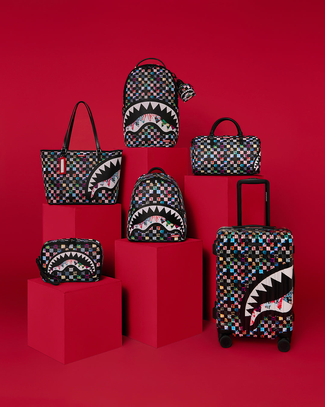 SPRAYGROUND® Custom Bundle CRAZY CHECK BUNDLE (7 PCS)