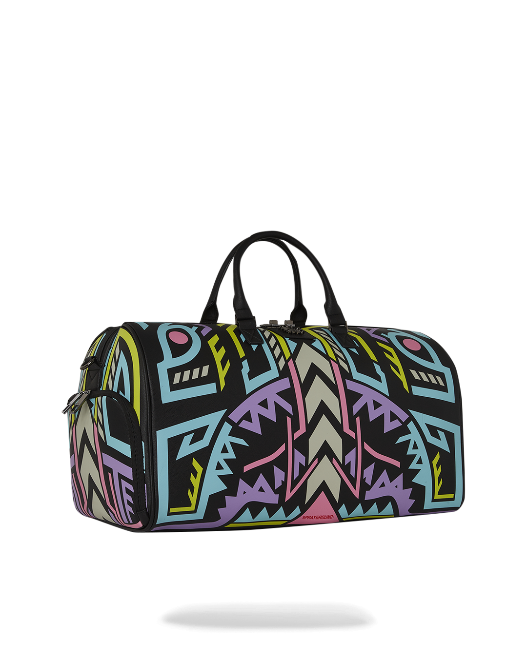 SPRAYGROUND® DUFFLE A.I. PATH TO THE FUTURE III DUFFLE - SANDFLOWER COLLAB (GLOW IN THE DARK)