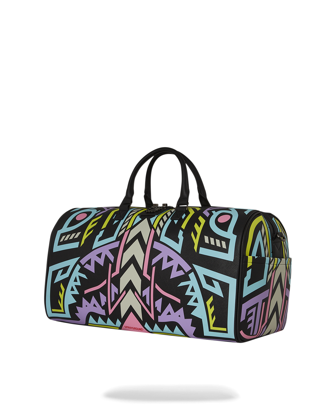 SPRAYGROUND® DUFFLE A.I. PATH TO THE FUTURE III DUFFLE - SANDFLOWER COLLAB (GLOW IN THE DARK)