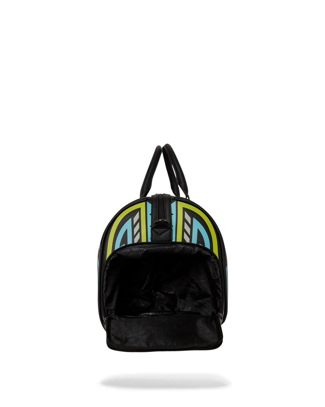 SPRAYGROUND® DUFFLE A.I. PATH TO THE FUTURE III DUFFLE - SANDFLOWER COLLAB (GLOW IN THE DARK)