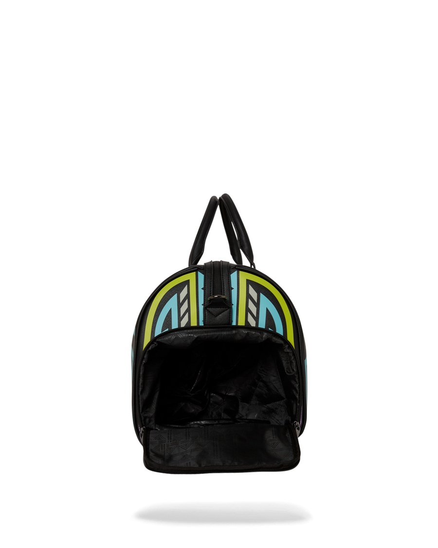 SPRAYGROUND® DUFFLE A.I. PATH TO THE FUTURE III DUFFLE - SANDFLOWER COLLAB (GLOW IN THE DARK)