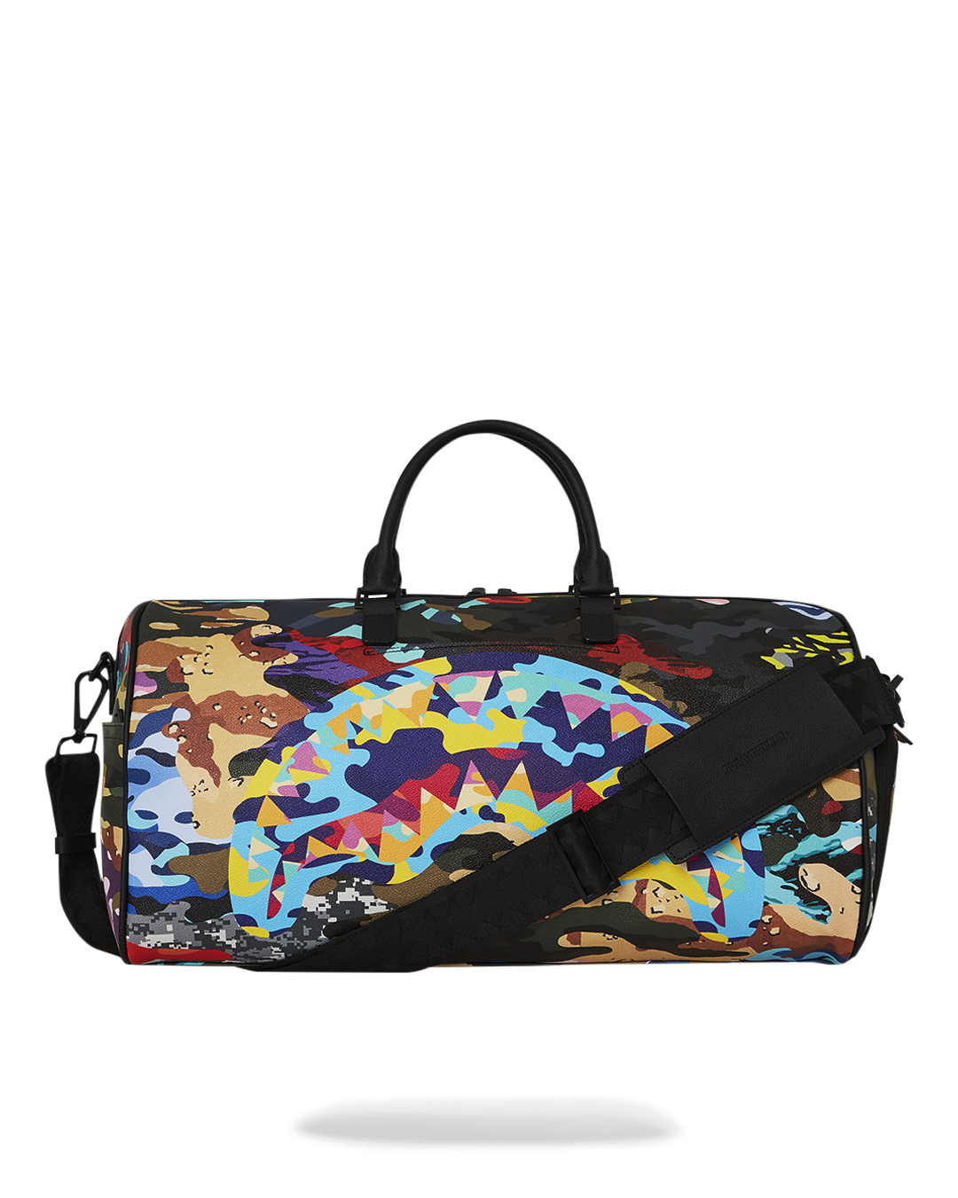 SPRAYGROUND® DUFFLE SLICED AND DICED CAMO DUFFLE