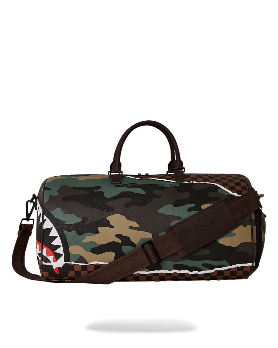 SPRAYGROUND® DUFFLE TEAR IT UP CAMO DUFFLE