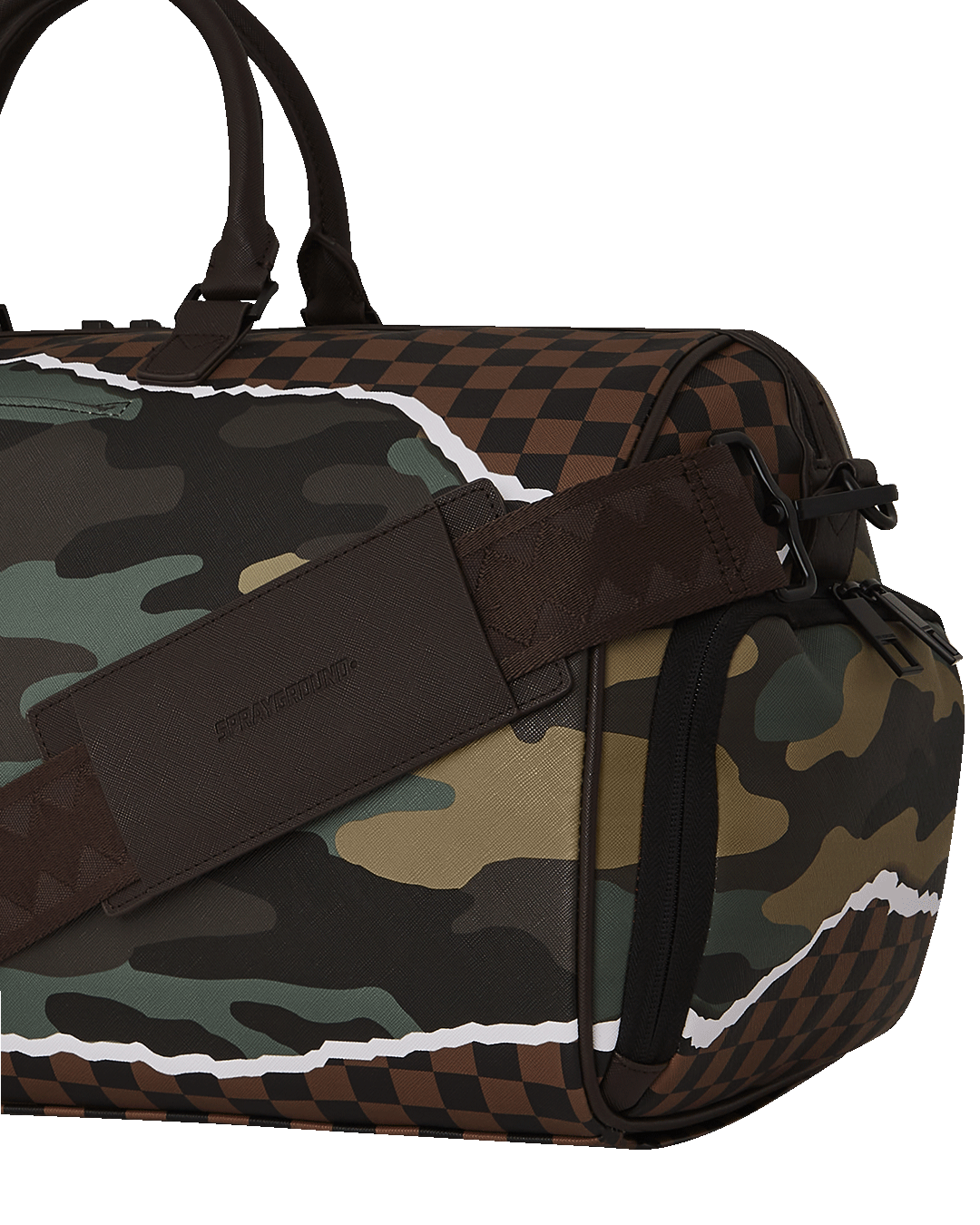 SPRAYGROUND® DUFFLE TEAR IT UP CAMO DUFFLE