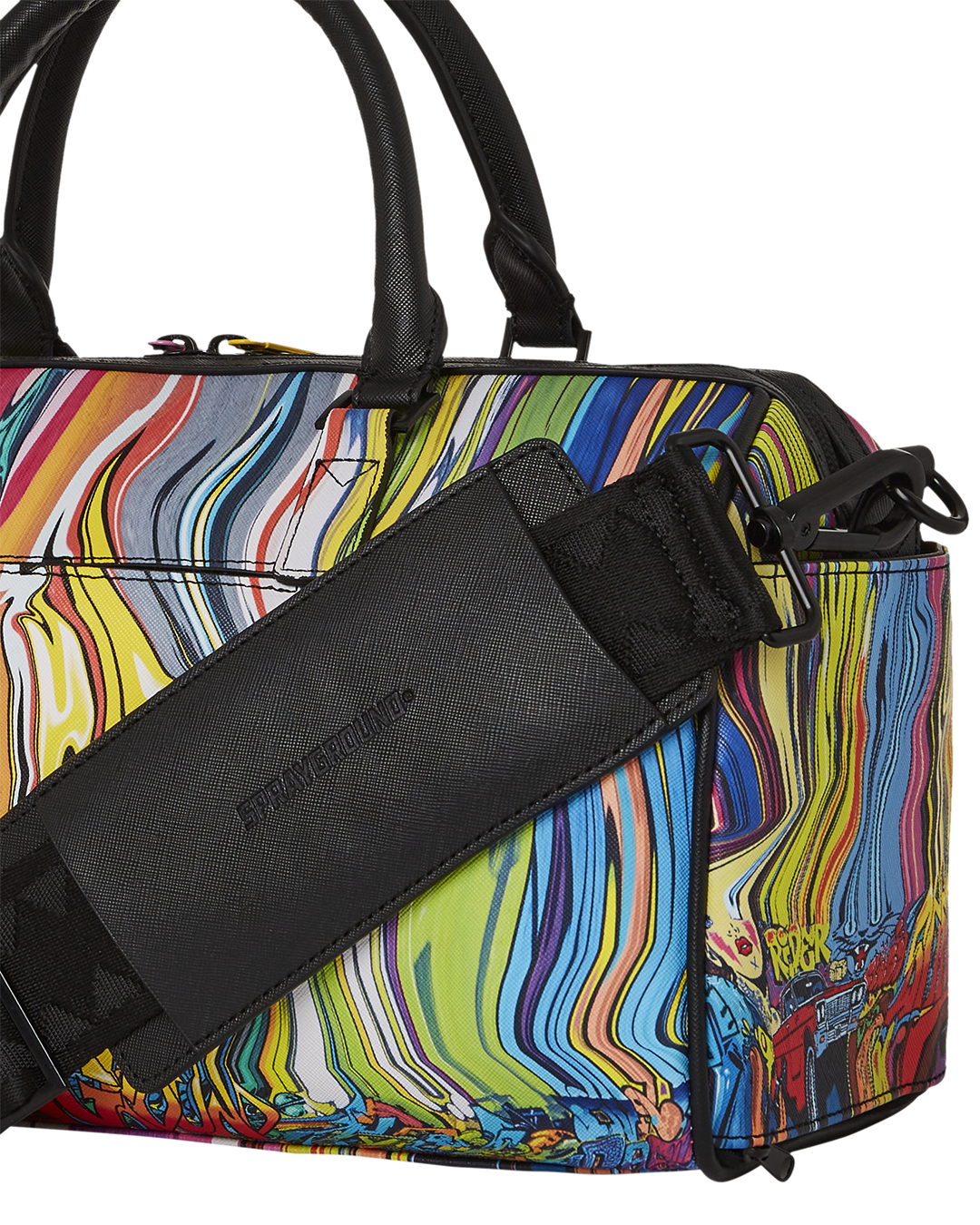 SPRAYGROUND® DUFFLE MELT GRAFF MINI DUFFLE