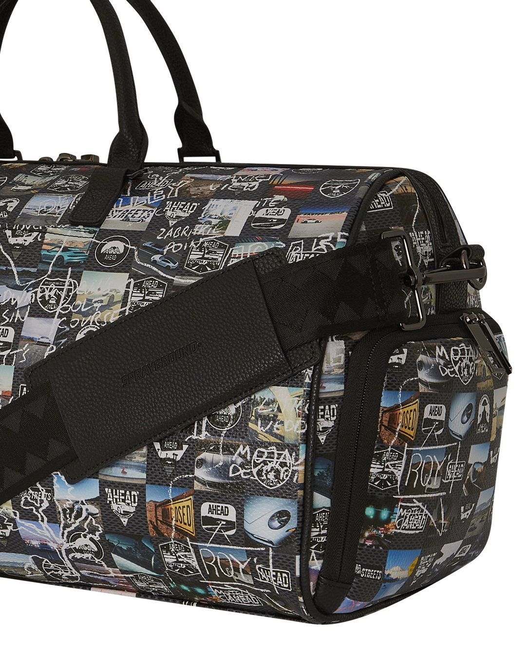 SPRAYGROUND® DUFFLE PORSCHE AHEAD COLLAB DUFFLE - LIMITED EDITION