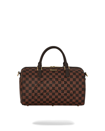 SPRAYGROUND® DUFFLE CORE EMBOSSED CHECK MINI DUFFLE
