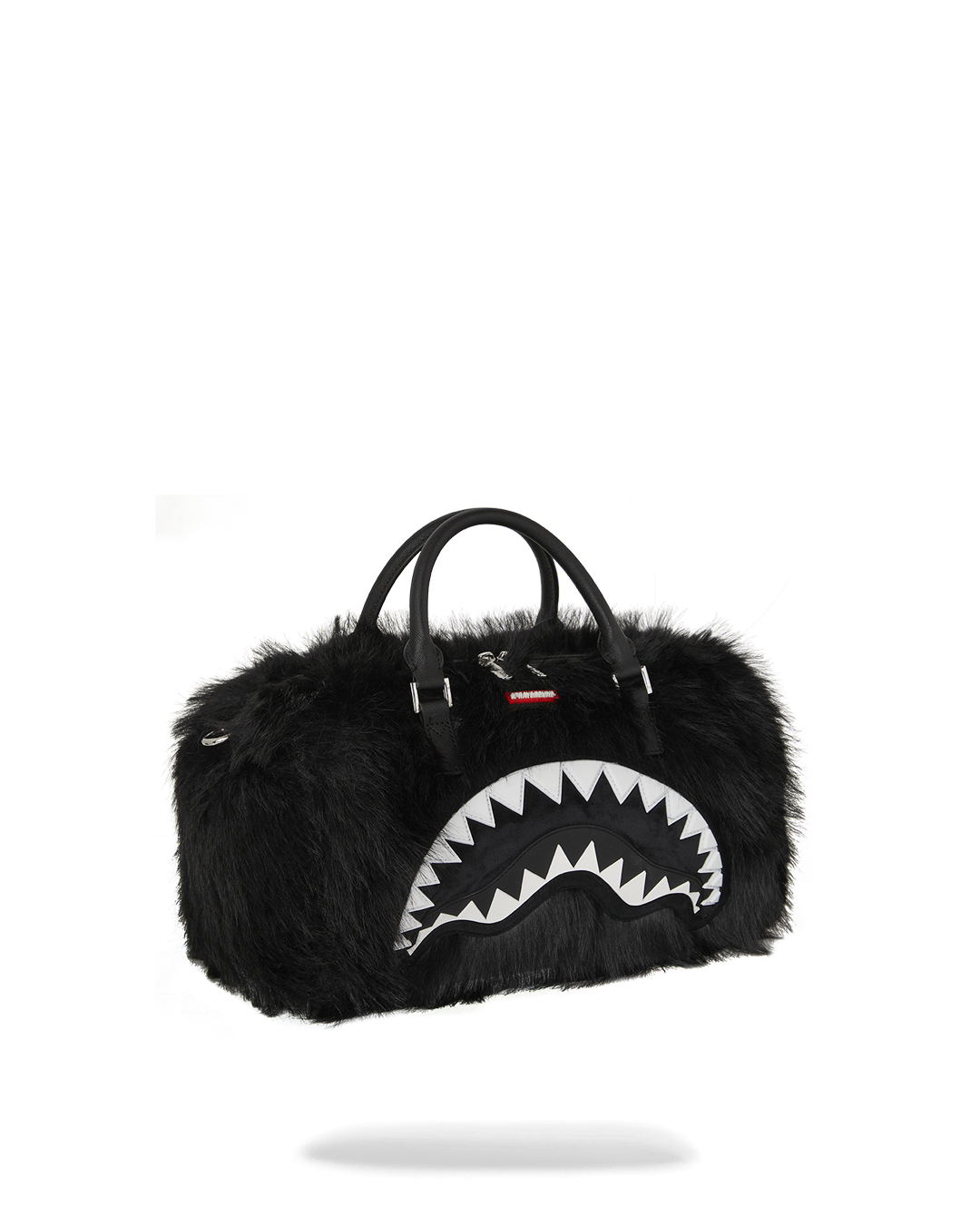 SPRAYGROUND® DUFFLE FUR CRAY BLACK MINI DUFFLE