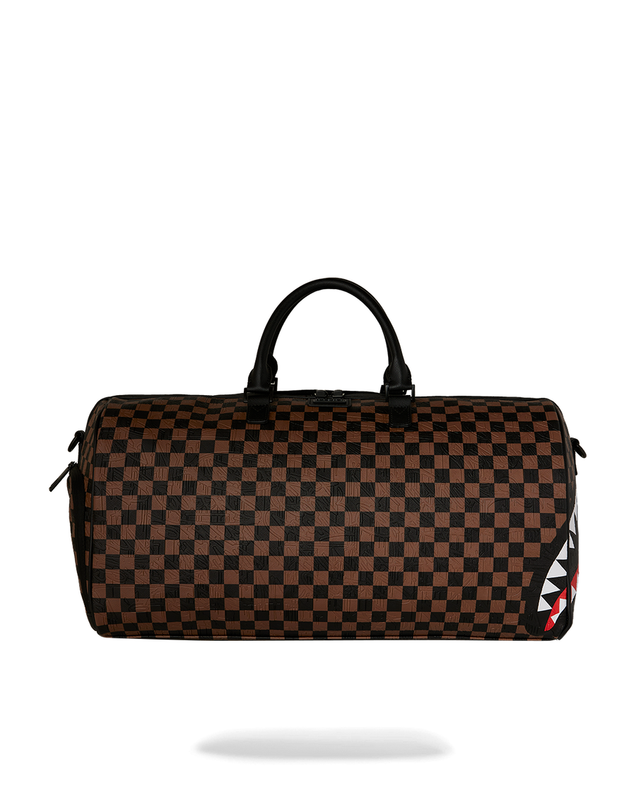 SPRAYGROUND® DUFFLE CHECK 2 EMBOSS DUFFLE